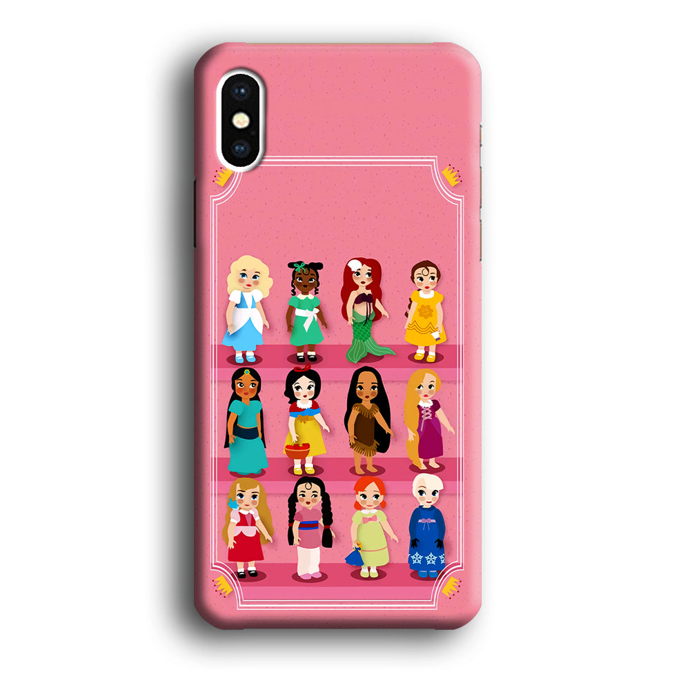 Cute Disney Princess iPhone Xs Max Case-Phone Case-3D Case-Altracase