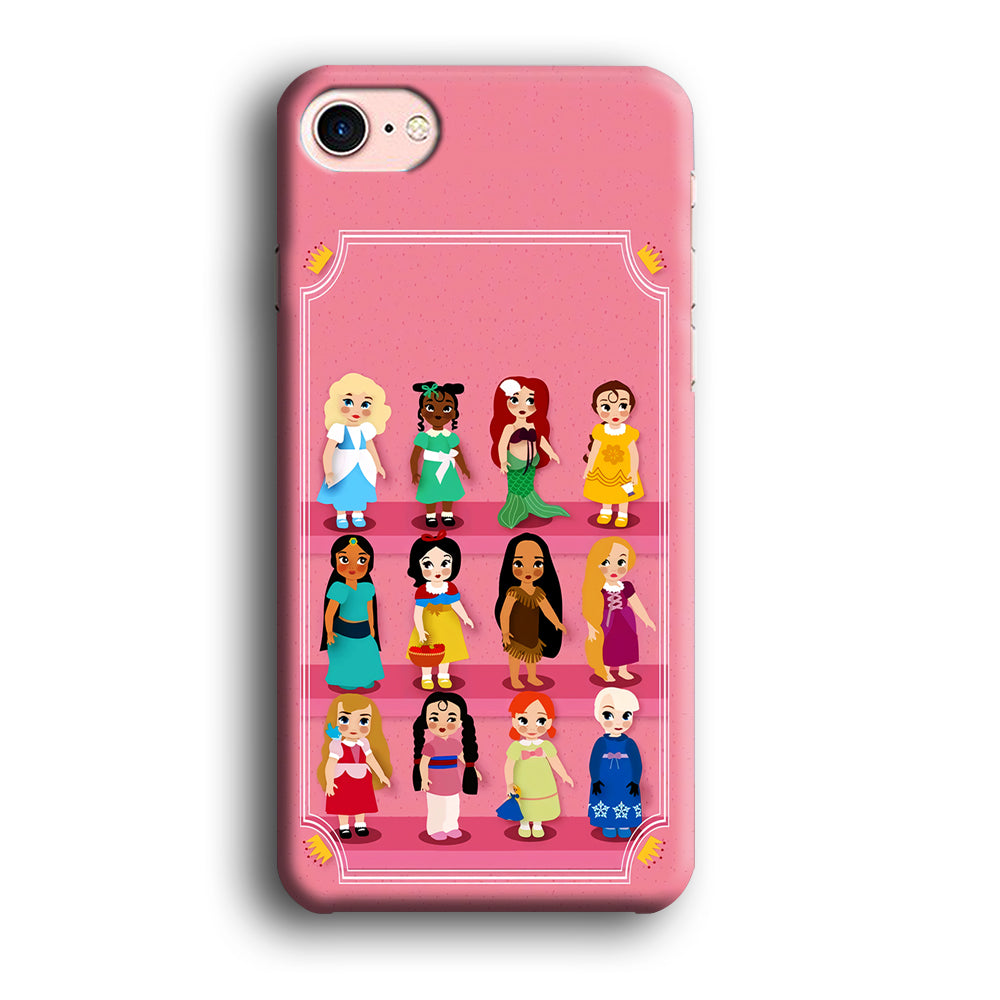 Cute Disney Princes iPhone 7 Case-Phone Case-3D Case-Altracase
