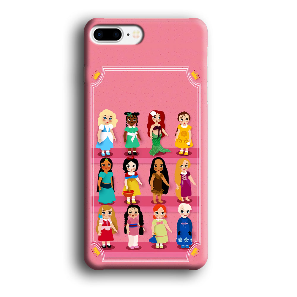 Cute Disney Princess iPhone 8 Plus Case-Phone Case-3D Case-Altracase