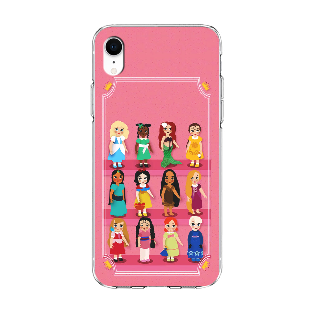 Cute Disney Princess iPhone XR Case-Phone Case-Clear Soft Case-Altracase