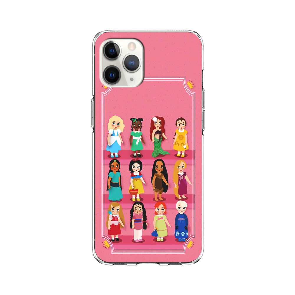 Cute Disney Princess iPhone 11 Pro Case-Phone Case-Clear Soft Case-Altracase