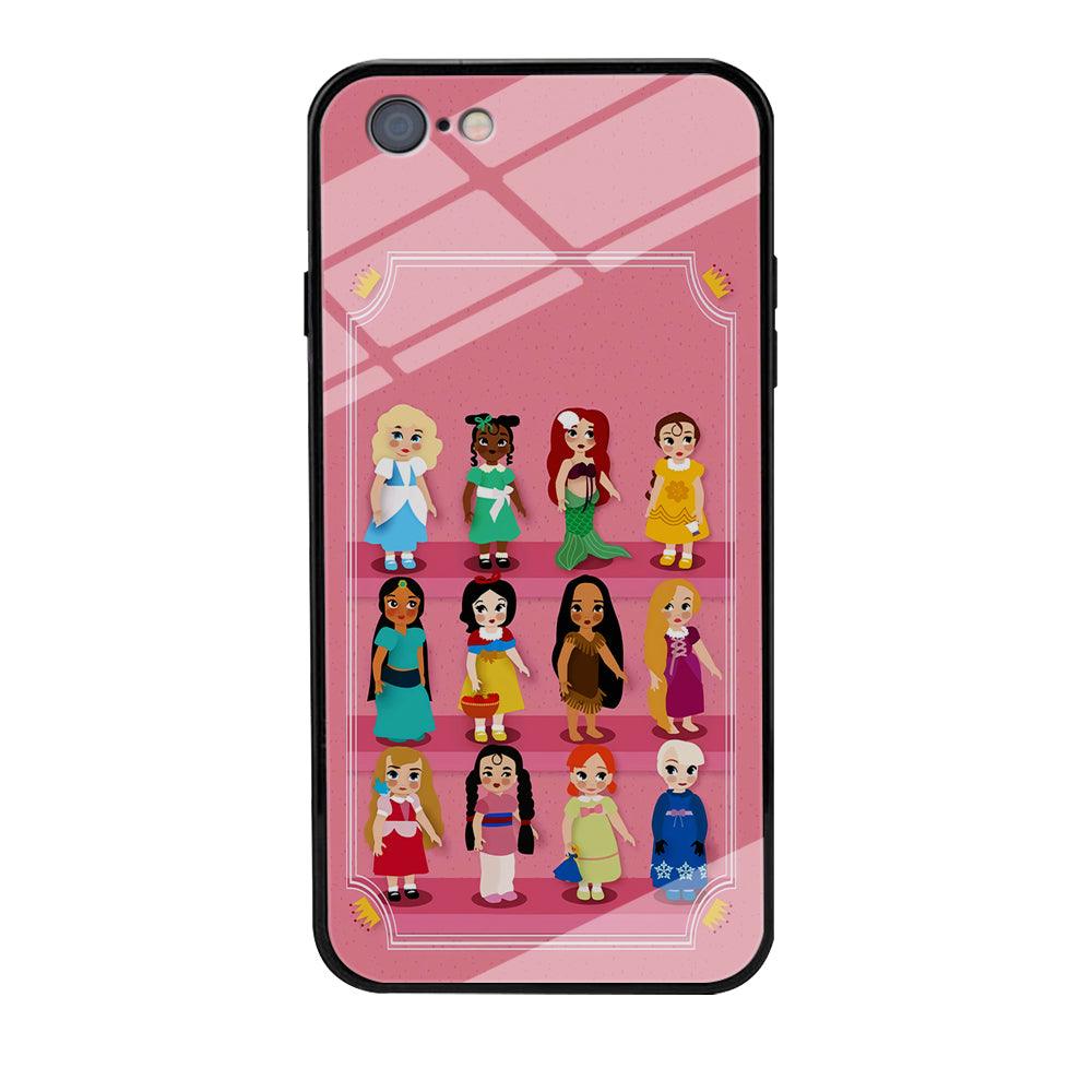 Cute Disney Princess iPhone 6 | 6s Case-Phone Case-Tempered Glass Case-Altracase