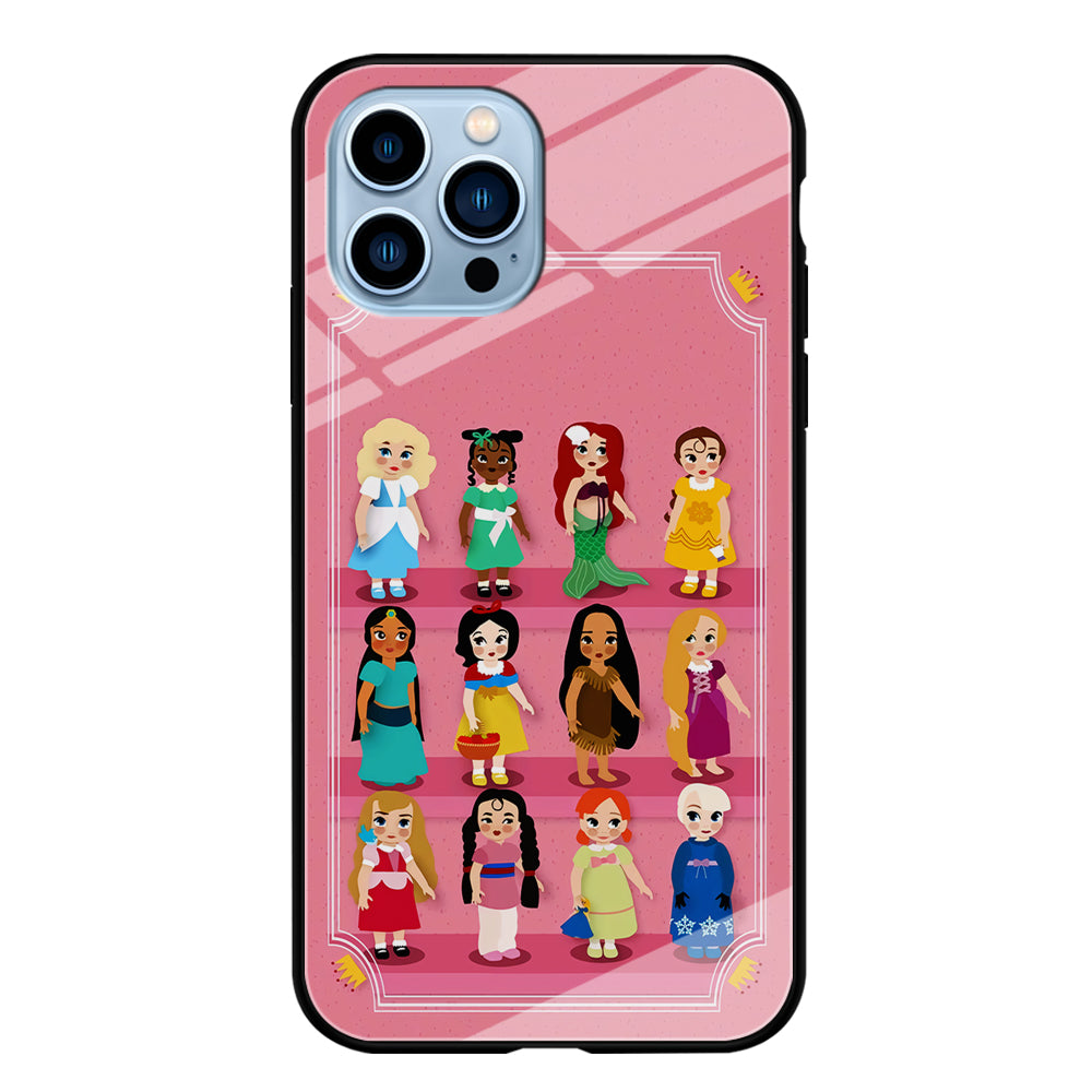 Cute Disney Princess iPhone 13 Pro Case-Phone Case-Tempered Glass Case-Altracase