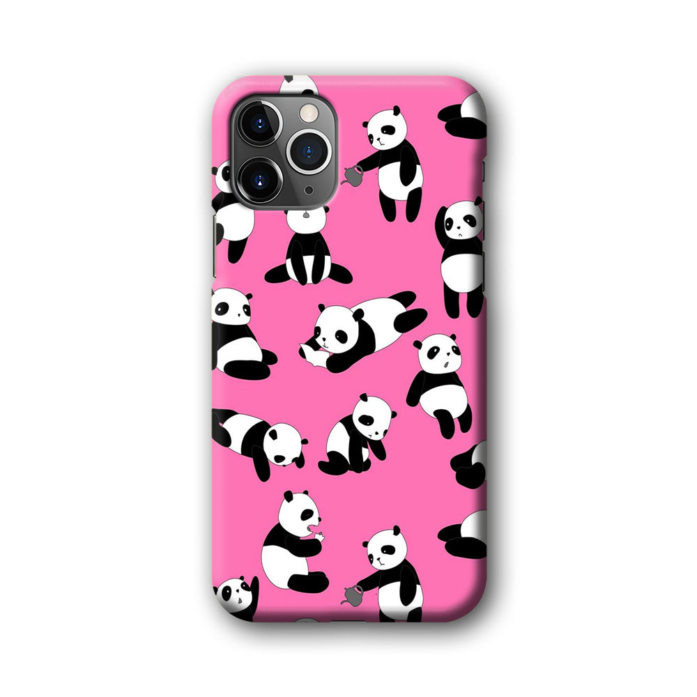 Cute Panda iPhone 11 Pro Case-Phone Case-3D Case-Altracase