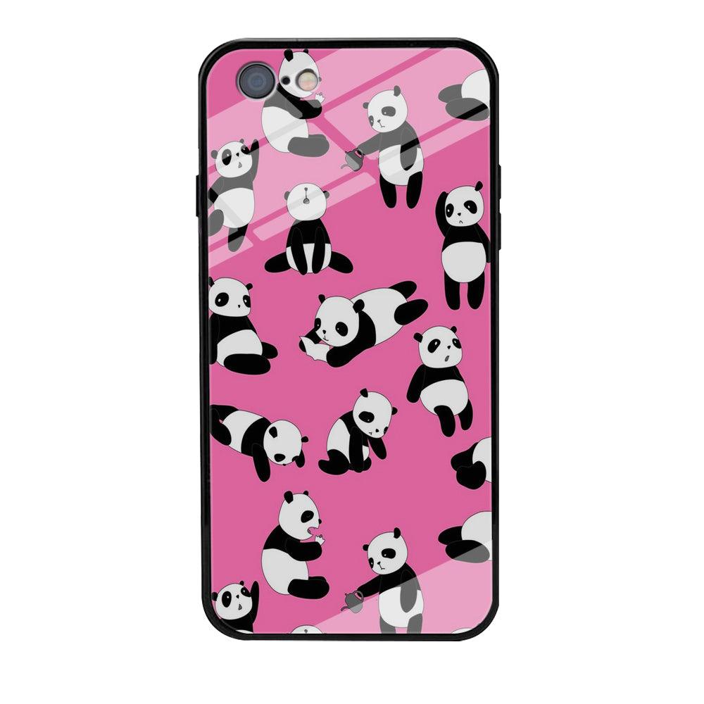 Cute Panda iPhone 6 | 6s Case-Phone Case-Tempered Glass Case-Altracase