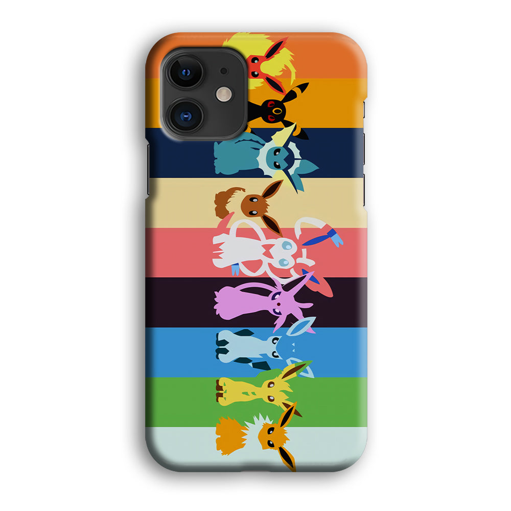Cute Pokemon Evolutions iPhone 12 Case-Phone Case-3D Case-Altracase