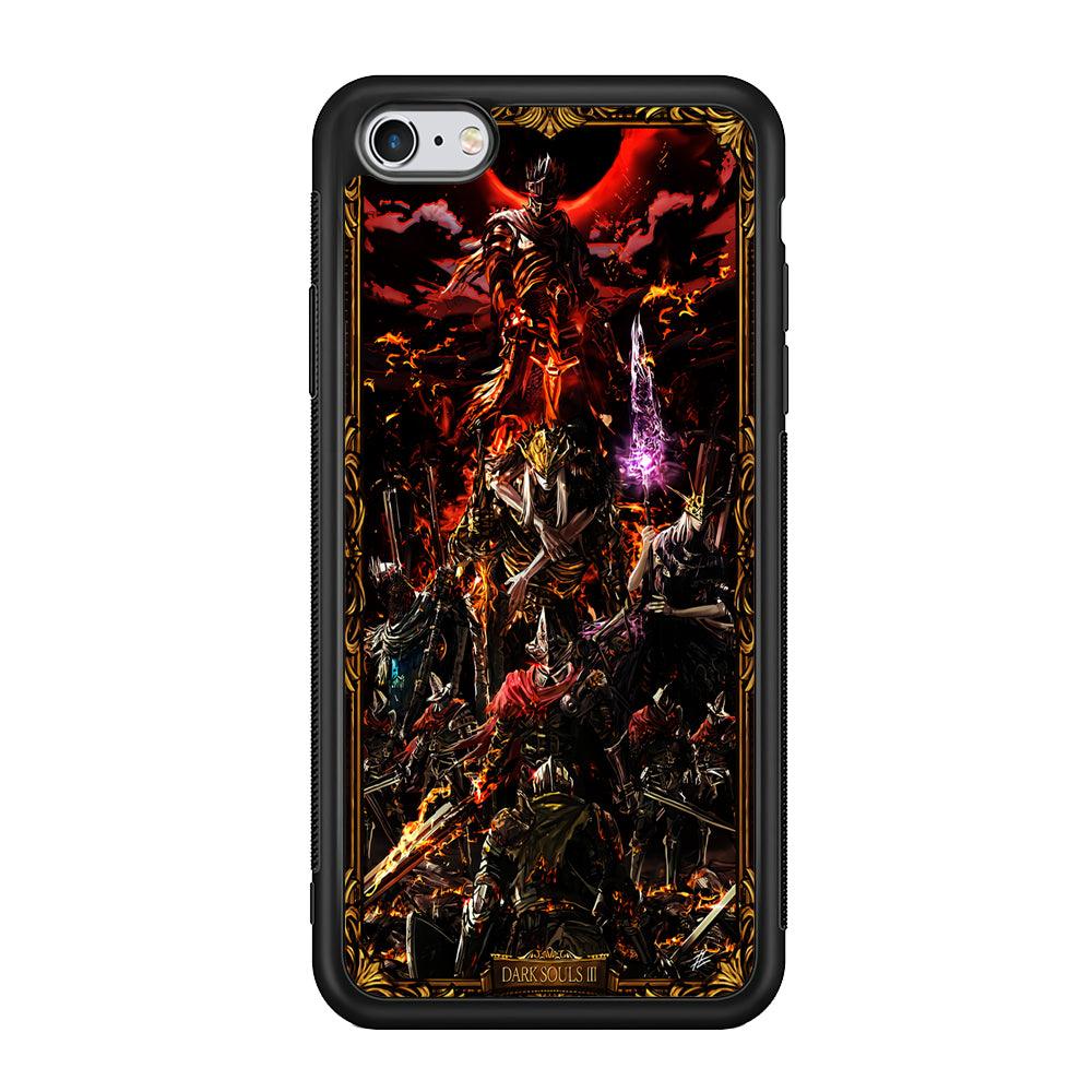 Dark Souls III Poster iPhone 6 | 6s Case-Phone Case-Rubber Black (2D Case)-Altracase