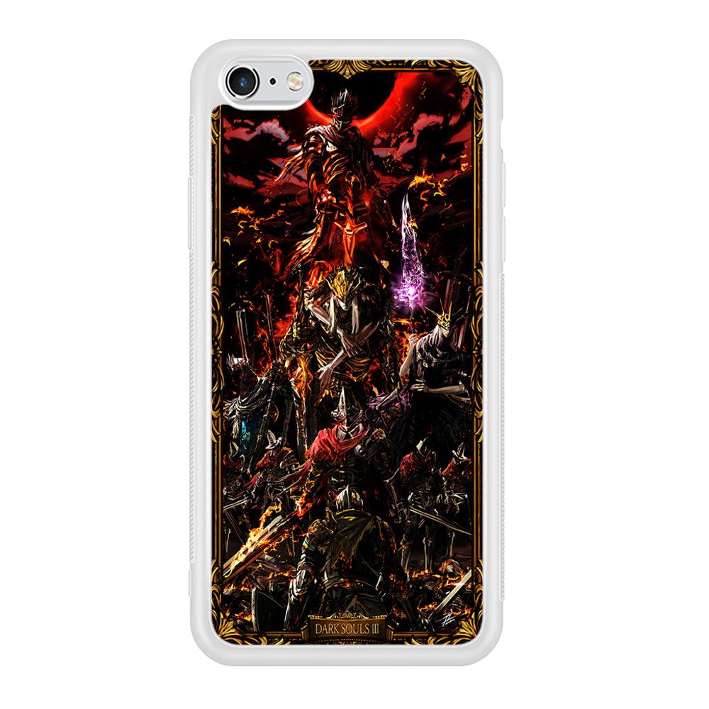 Dark Souls III Poster iPhone 6 | 6s Case-Phone Case-Rubber White (2D Case)-Altracase