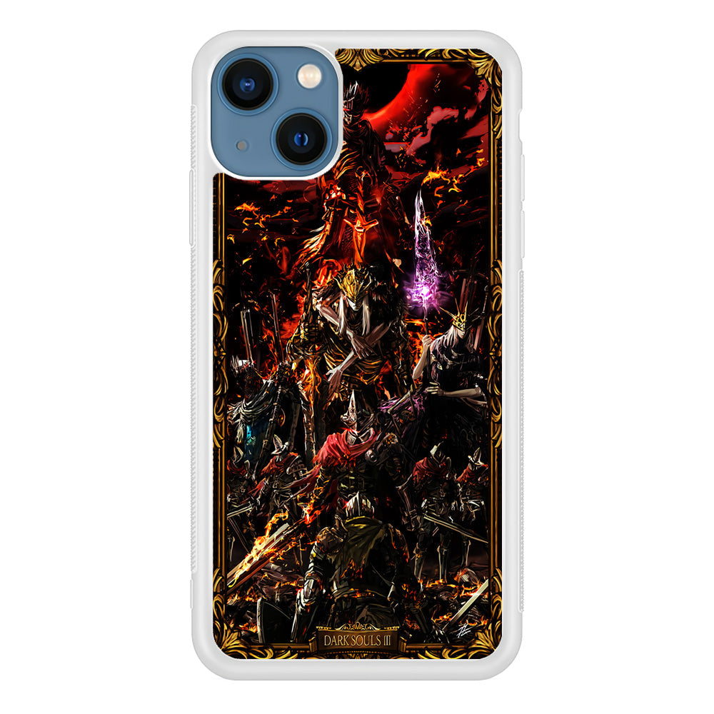 Dark Souls III Poster iPhone 13 Case-Phone Case-Rubber White (2D Case)-Altracase