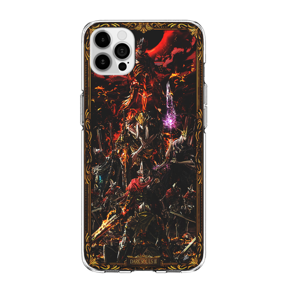 Dark Souls III Poster iPhone 15 Pro Max Case-Phone Case-Clear Soft Case-Altracase