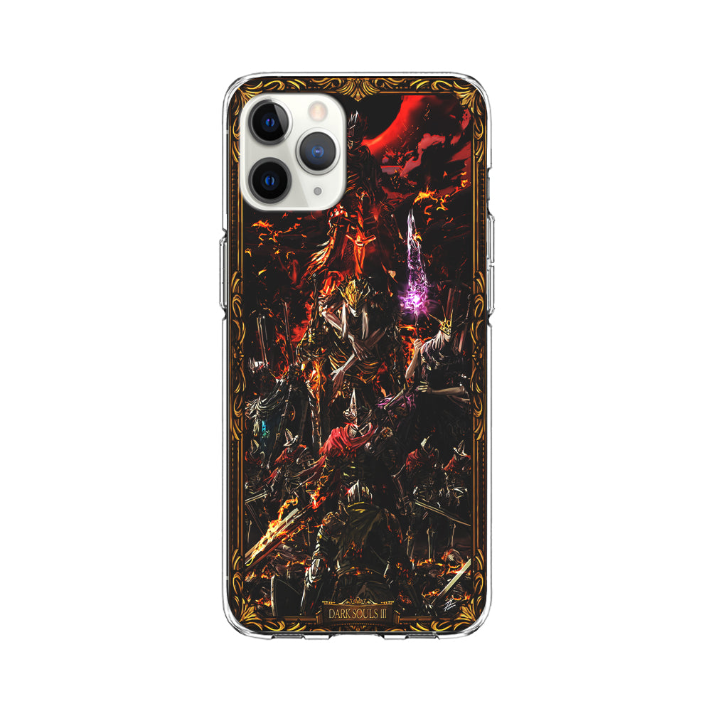 Dark Souls III Poster iPhone 11 Pro Max Case-Phone Case-Clear Soft Case-Altracase