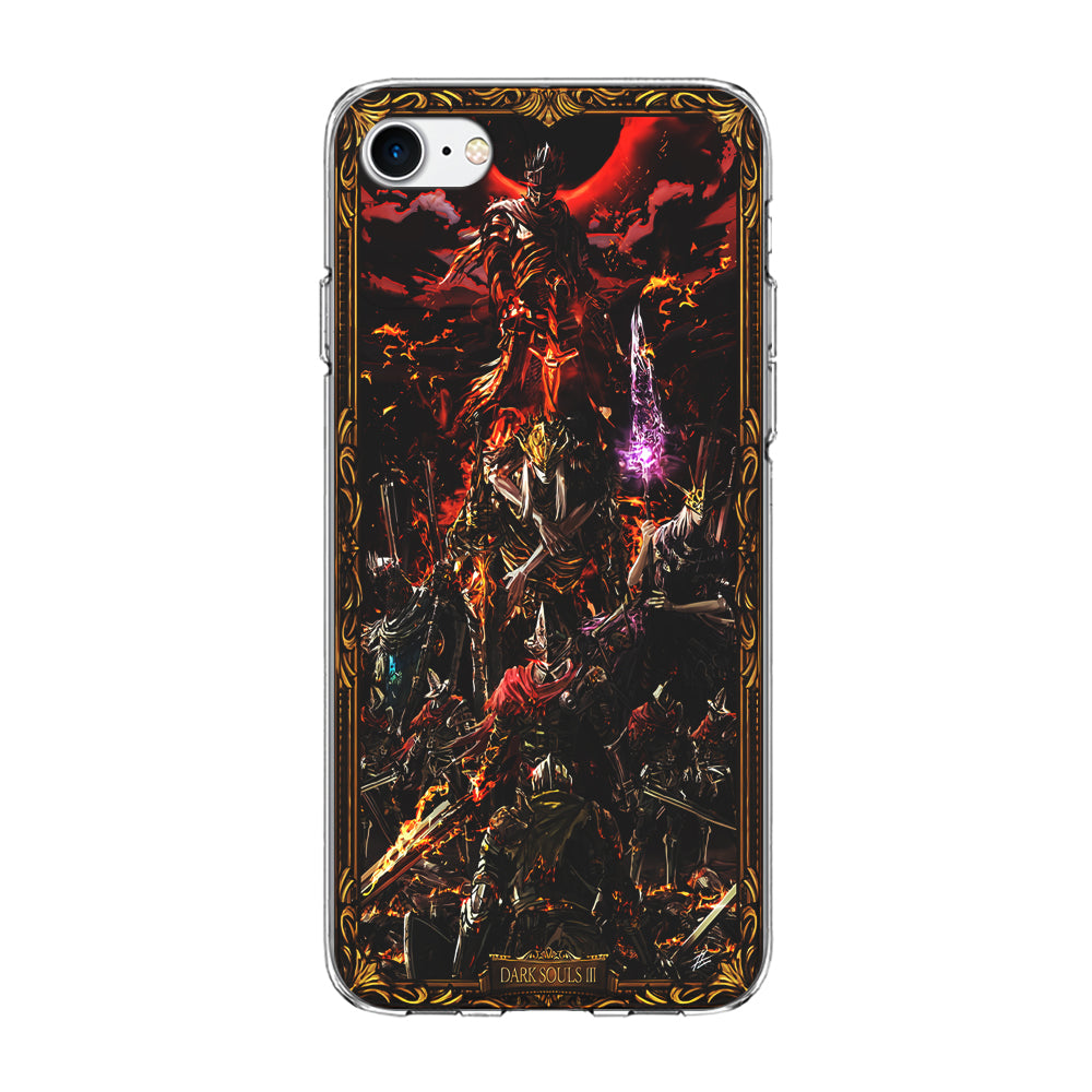 Dark Souls III Poster iPhone 7 Case-Phone Case-Clear Soft Case-Altracase
