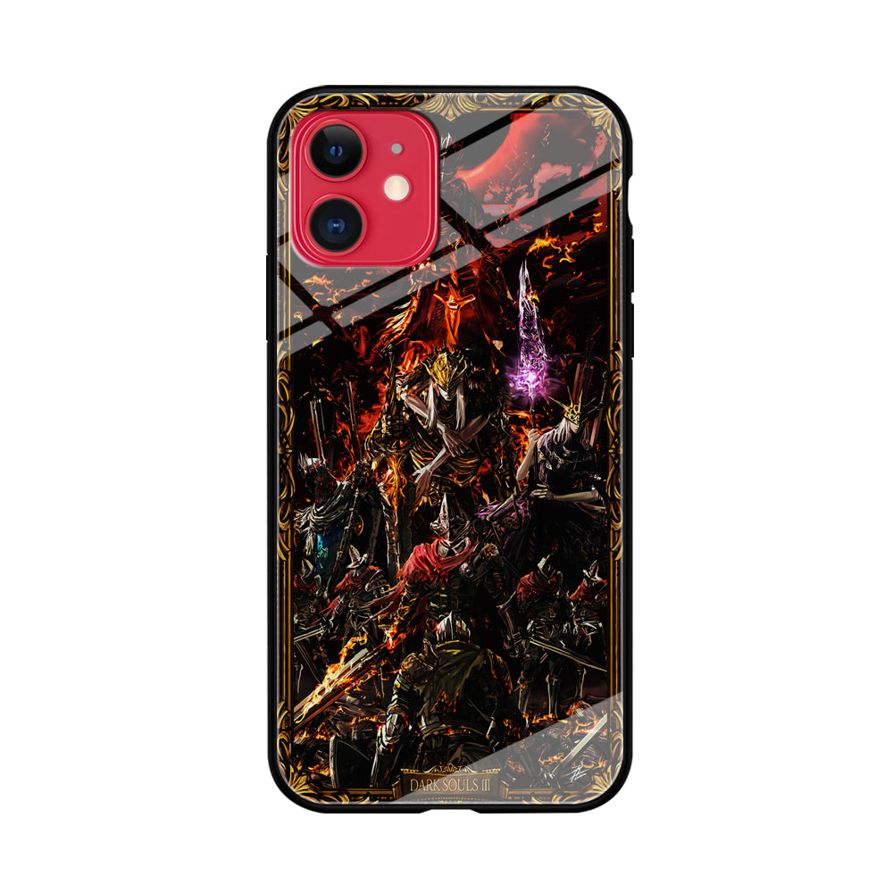 Dark Souls III Poster iPhone 11 Case-Phone Case-Tempered Glass Case-Altracase