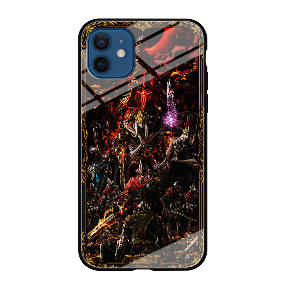 Dark Souls III Poster iPhone 12 Case-Phone Case-Tempered Glass Case-Altracase
