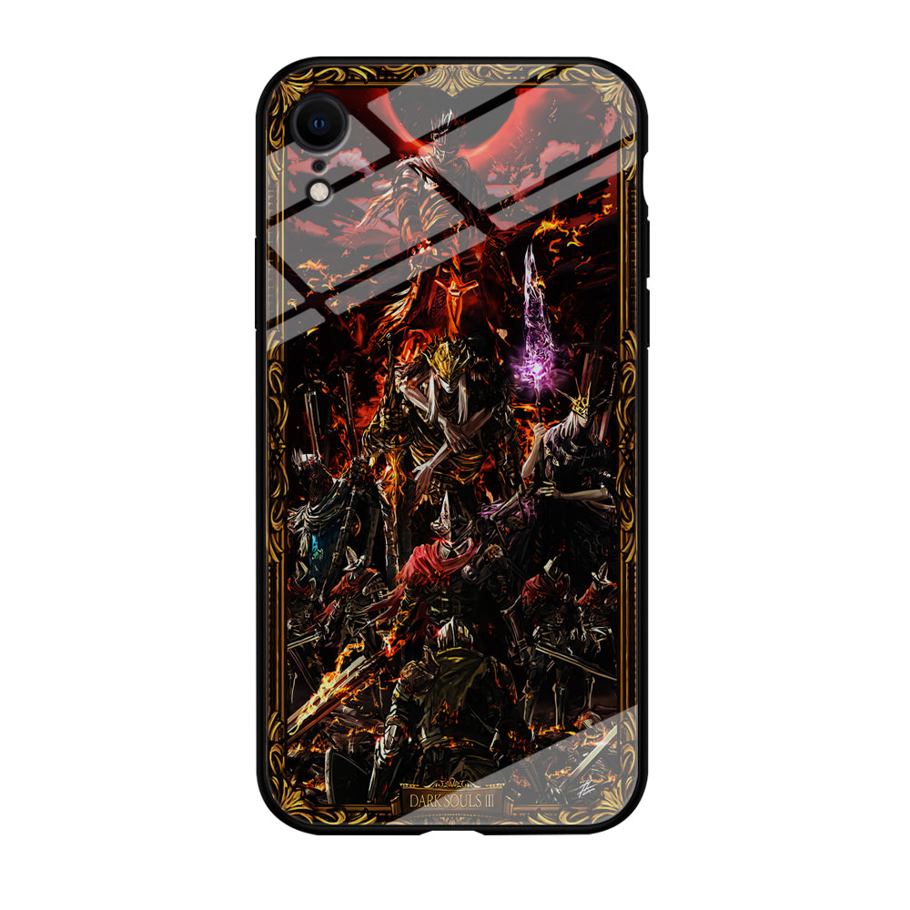 Dark Souls III Poster iPhone XR Case-Phone Case-Tempered Glass Case-Altracase