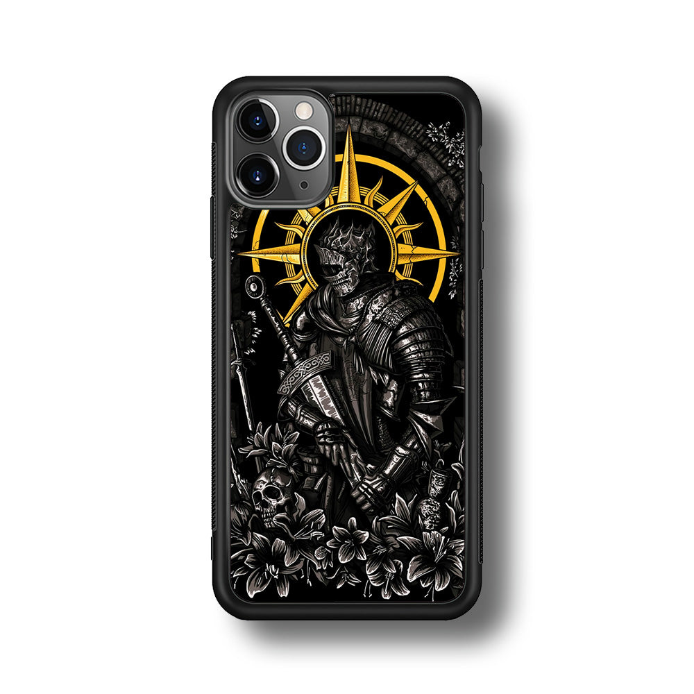 Dark Souls Soul Of Cinder iPhone 11 Pro Max Case-Phone Case-Rubber Black (2D Case)-Altracase