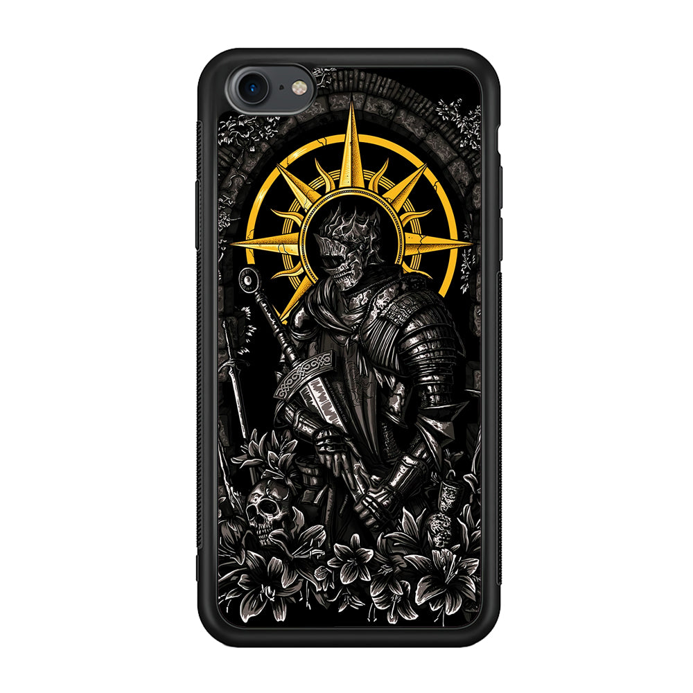 Dark Souls Soul Of Cinder iPhone 7 Case-Phone Case-Rubber Black (2D Case)-Altracase