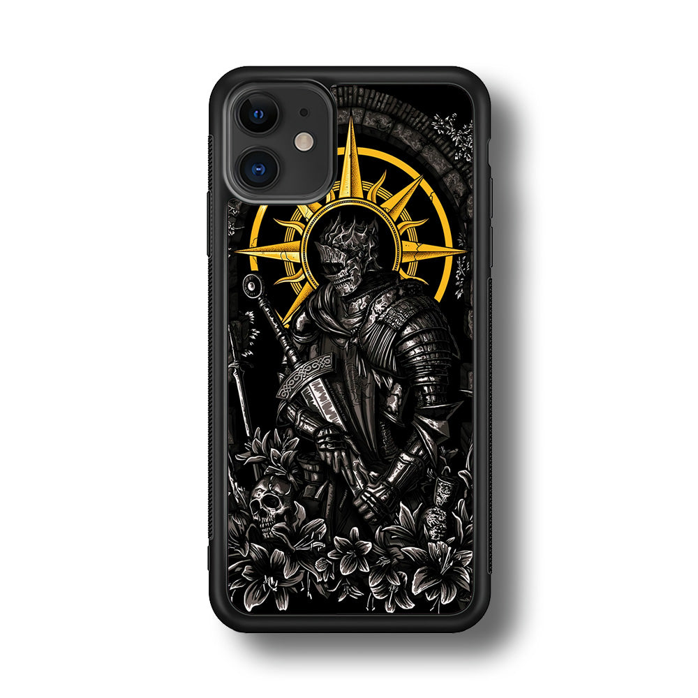 Dark Souls Soul Of Cinder iPhone 11 Case-Phone Case-Rubber Black (2D Case)-Altracase