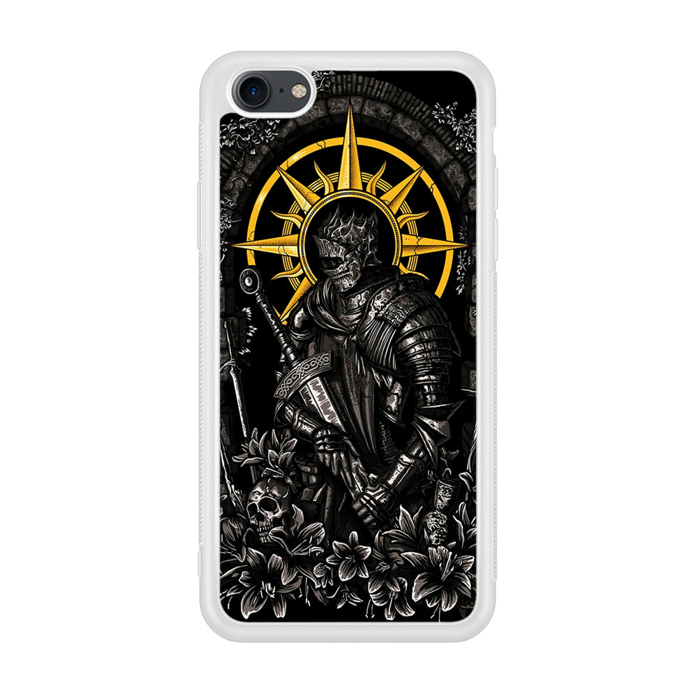Dark Souls Soul Of Cinder iPhone 7 Case-Phone Case-Rubber White (2D Case)-Altracase