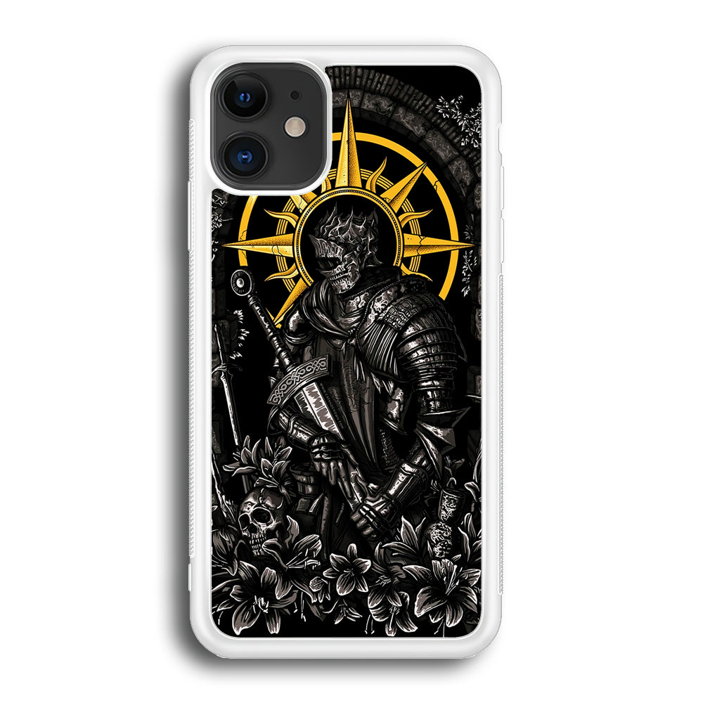 Dark Souls Soul Of Cinder iPhone 12 Case-Phone Case-Rubber White (2D Case)-Altracase