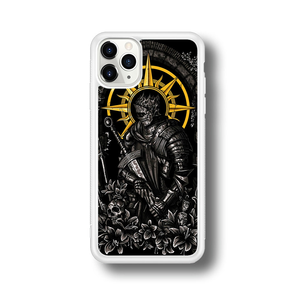 Dark Souls Soul Of Cinder iPhone 11 Pro Max Case-Phone Case-Rubber White (2D Case)-Altracase