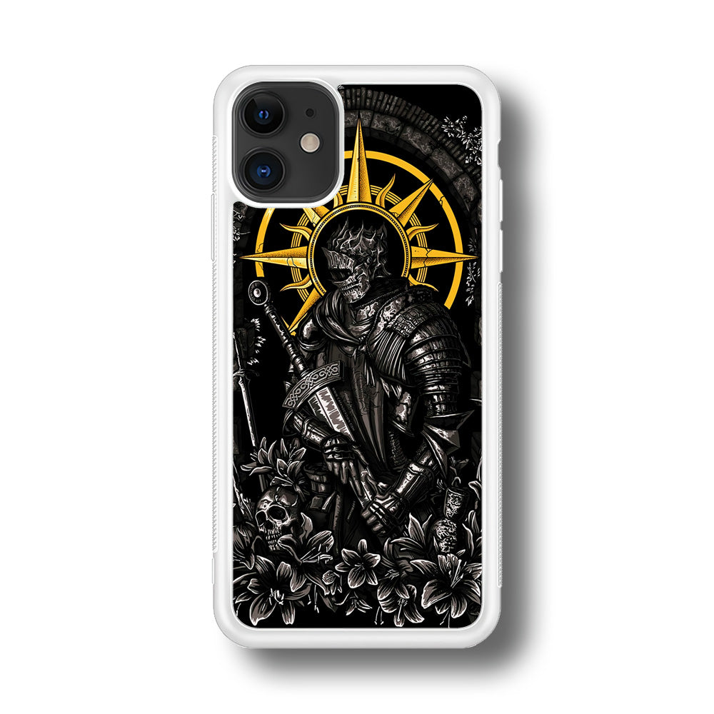 Dark Souls Soul Of Cinder iPhone 11 Case-Phone Case-Rubber White (2D Case)-Altracase