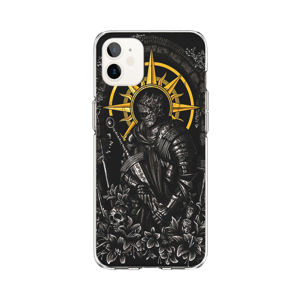 Dark Souls Soul Of Cinder iPhone 12 Case-Phone Case-Clear Soft Case-Altracase