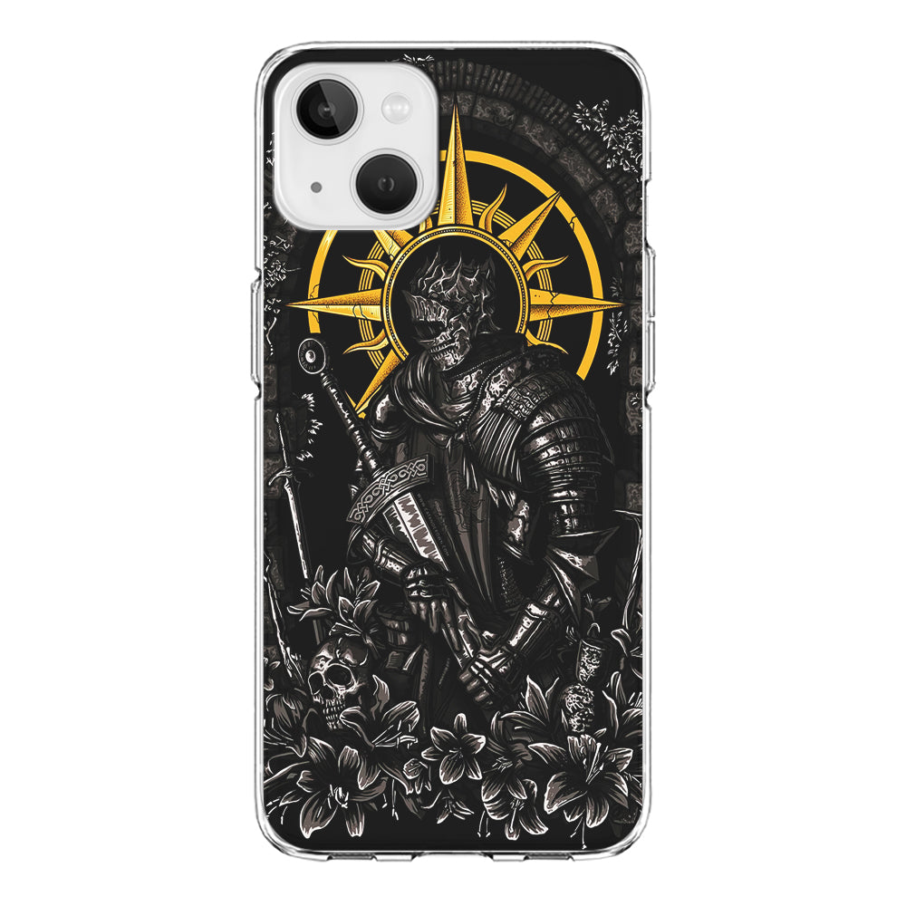 Dark Souls Soul Of Cinder iPhone 13 Mini Case-Phone Case-Clear Soft Case-Altracase