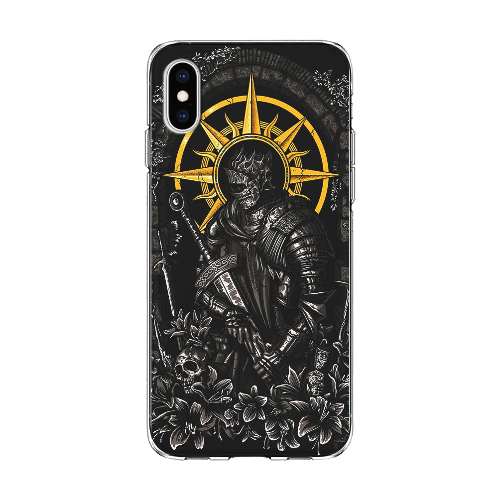 Dark Souls Soul Of Cinder iPhone Xs Case-Phone Case-Clear Soft Case-Altracase