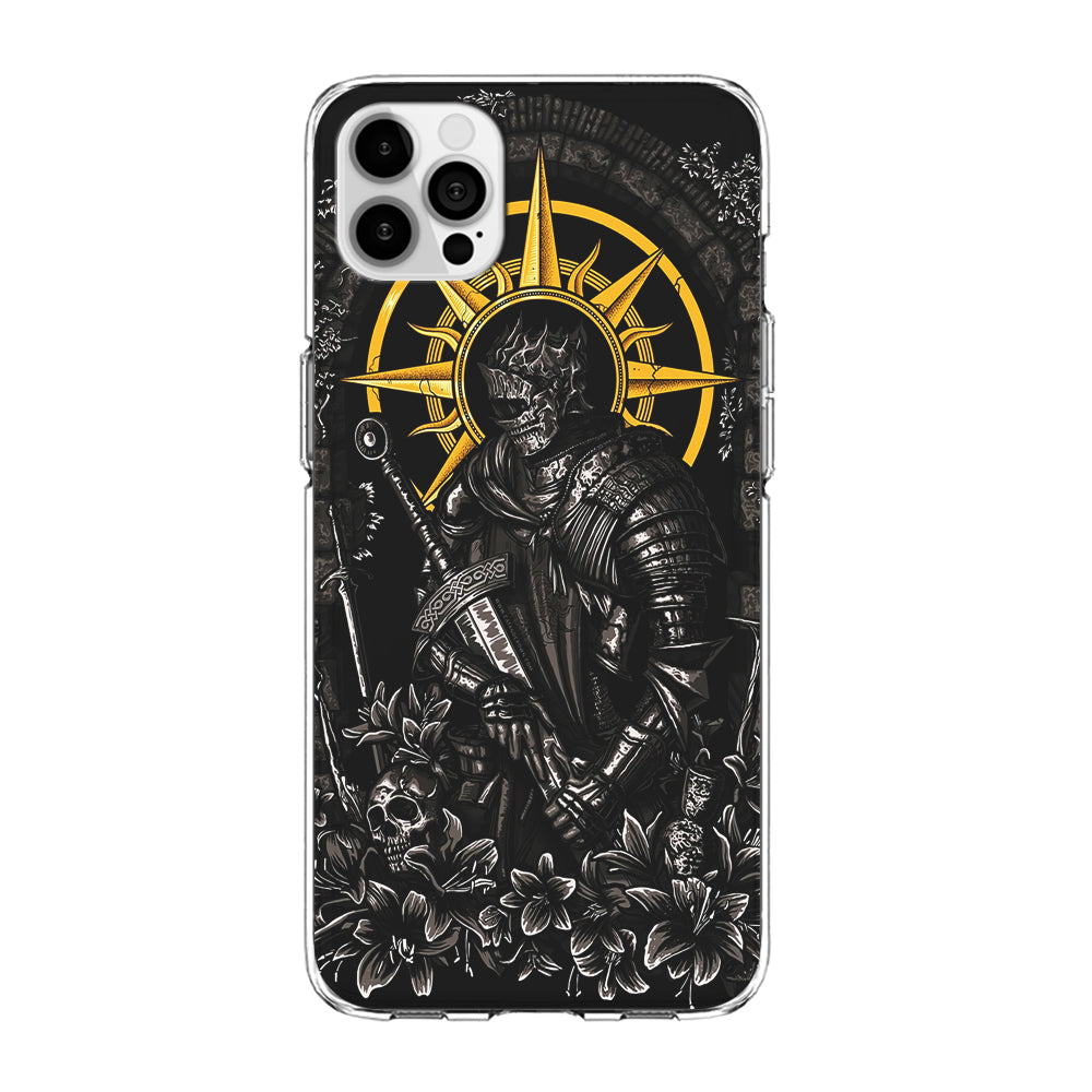 Dark Souls Soul Of Cinder iPhone 15 Pro Case-Phone Case-Clear Soft Case-Altracase