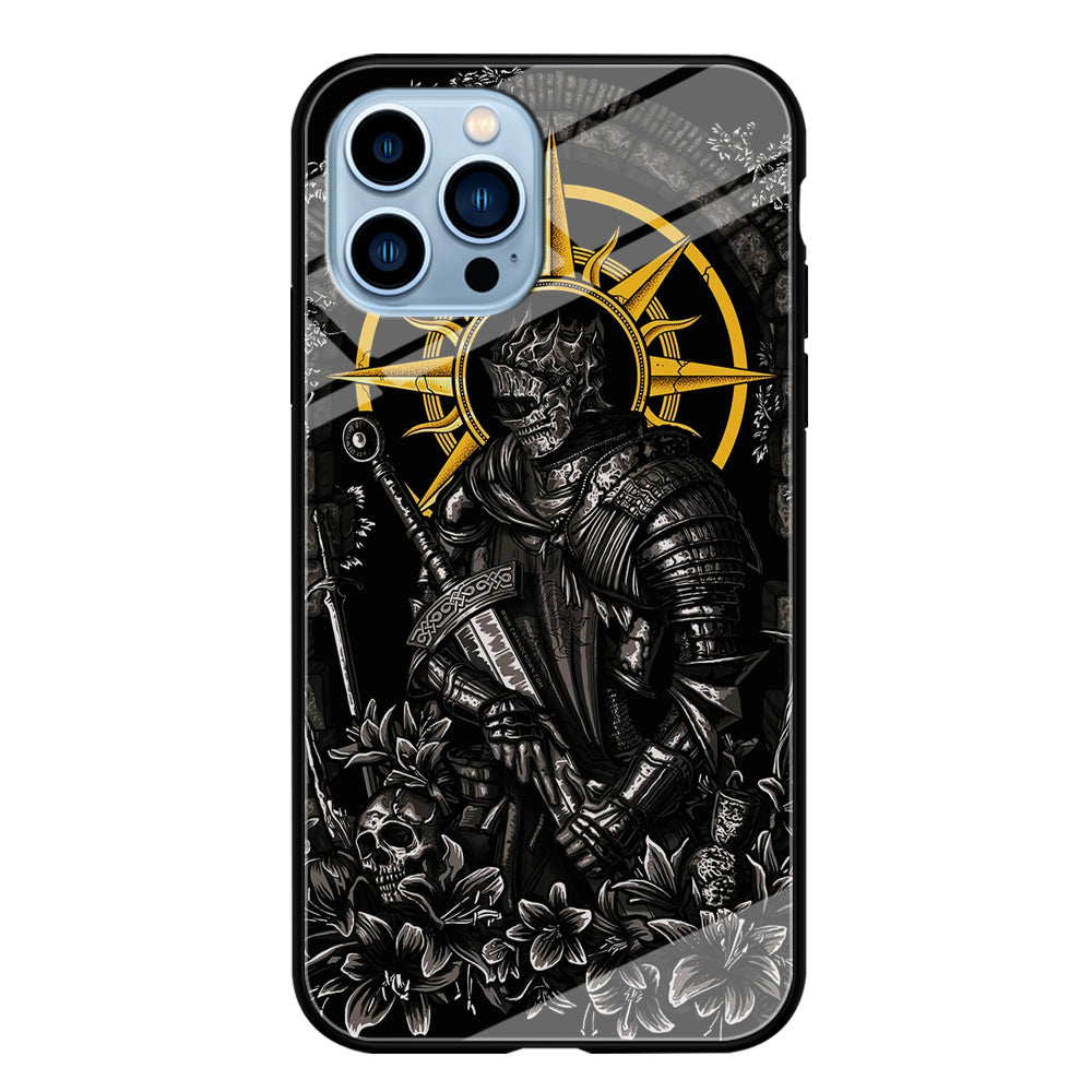 Dark Souls Soul Of Cinder iPhone 15 Pro Case-Phone Case-Tempered Glass Case-Altracase