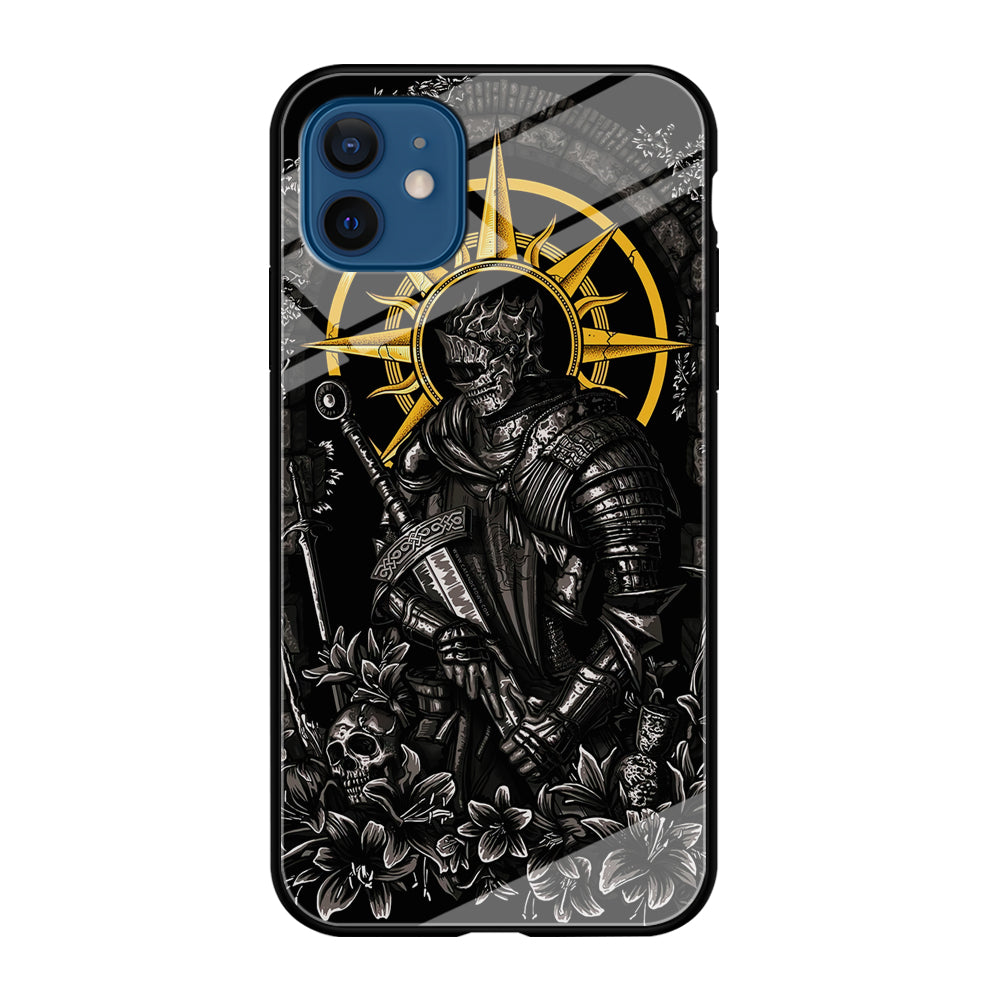 Dark Souls Soul Of Cinder iPhone 12 Case-Phone Case-Tempered Glass Case-Altracase