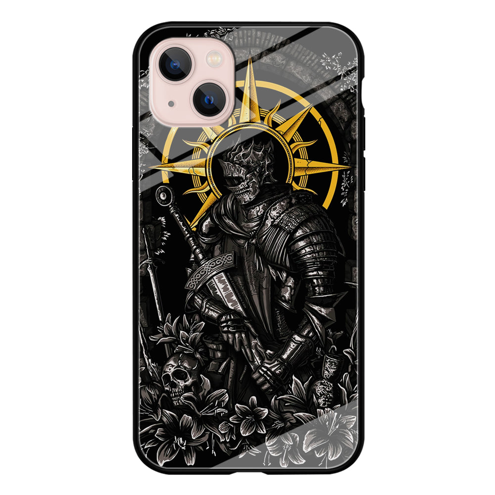 Dark Souls Soul Of Cinder iPhone 15 Case-Phone Case-Tempered Glass Case-Altracase