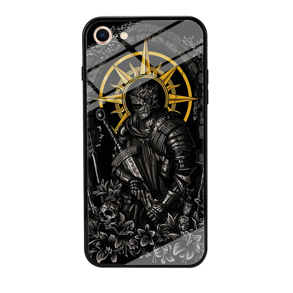 Dark Souls Soul Of Cinder iPhone 7 Case-Phone Case-Tempered Glass Case-Altracase
