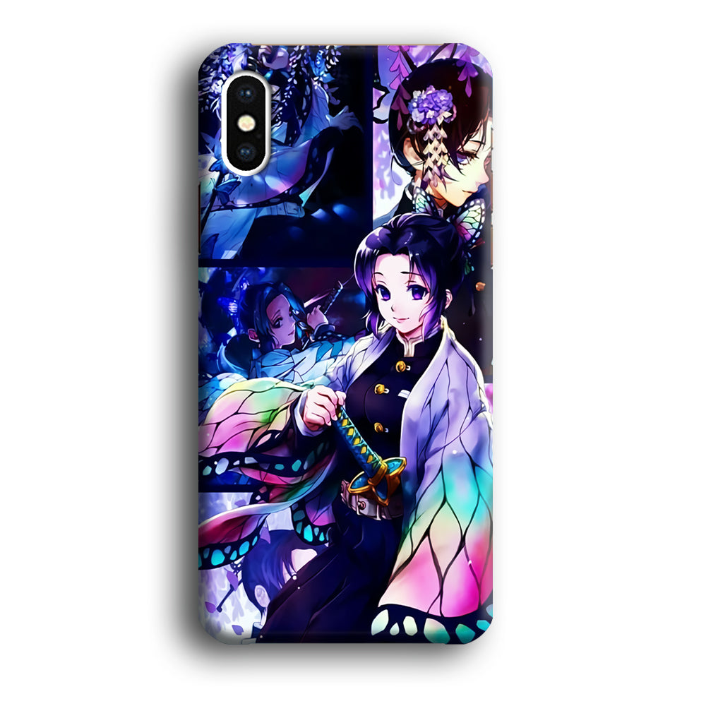 Demon Slayer Nezuko Aesthetic iPhone Xs Case-Phone Case-3D Case-Altracase