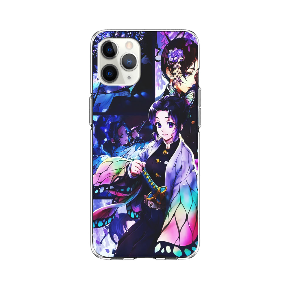 Demon Slayer Nezuko Aesthetic iPhone 11 Pro Case-Phone Case-Clear Soft Case-Altracase
