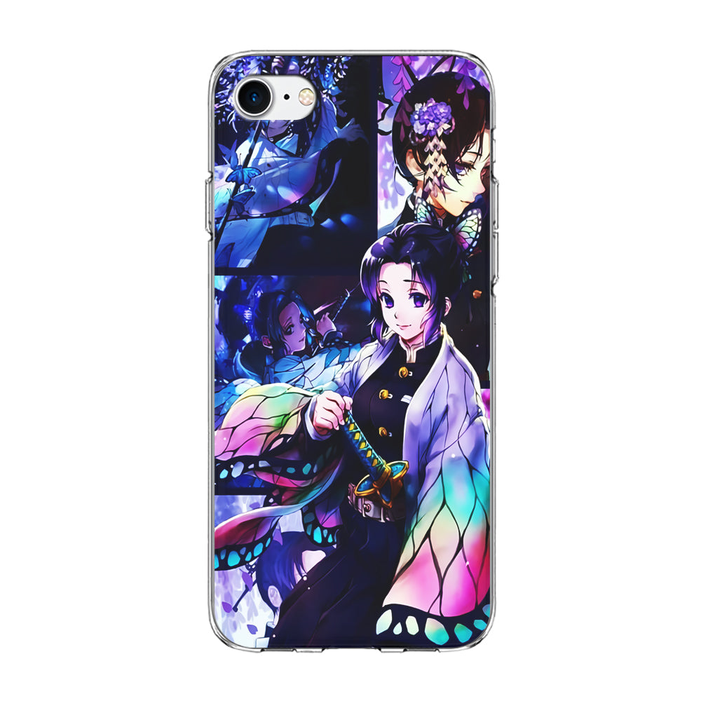 Demon Slayer Nezuko Aesthetic iPhone 7 Case-Phone Case-Clear Soft Case-Altracase