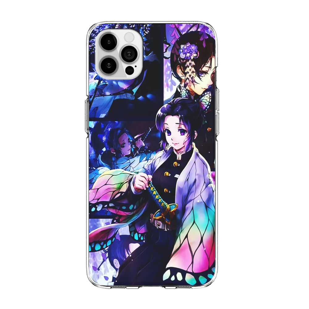 Demon Slayer Nezuko Aesthetic iPhone 15 Pro Max Case-Phone Case-Clear Soft Case-Altracase