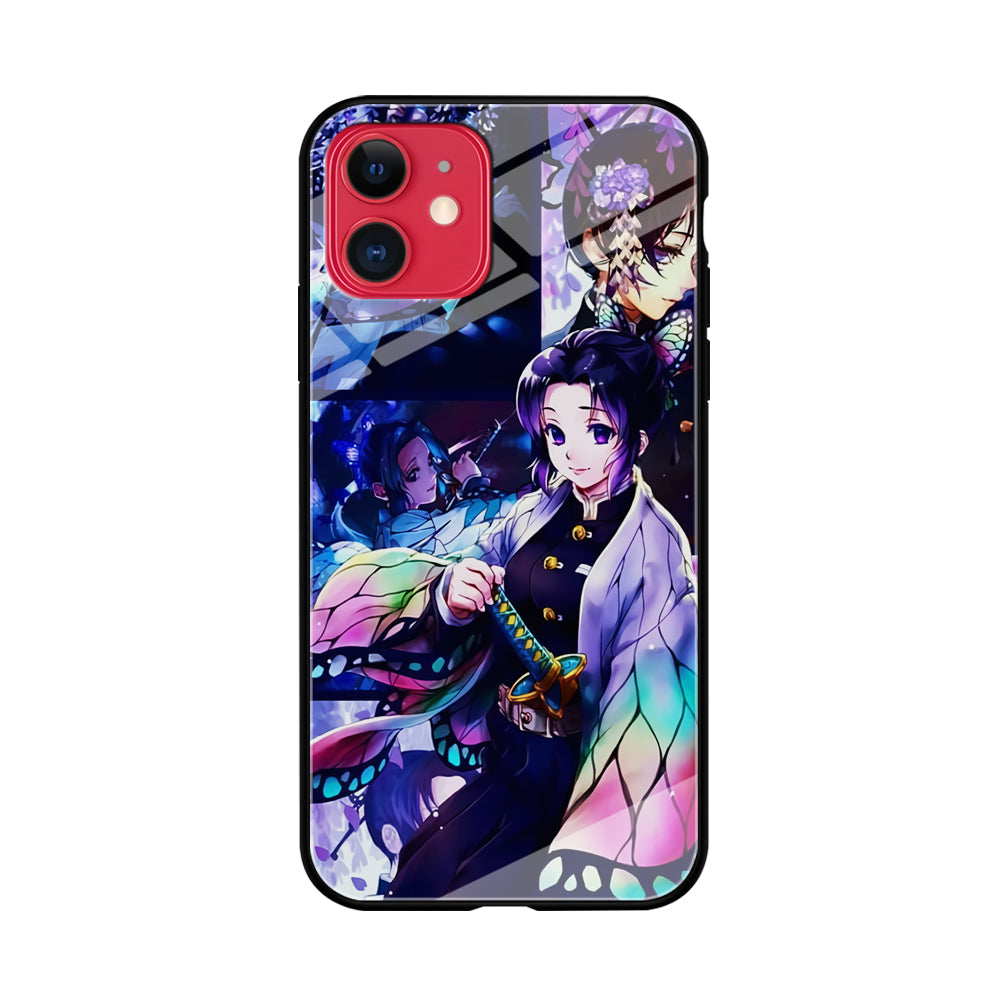Demon Slayer Nezuko Aesthetic iPhone 11 Case-Phone Case-Tempered Glass Case-Altracase