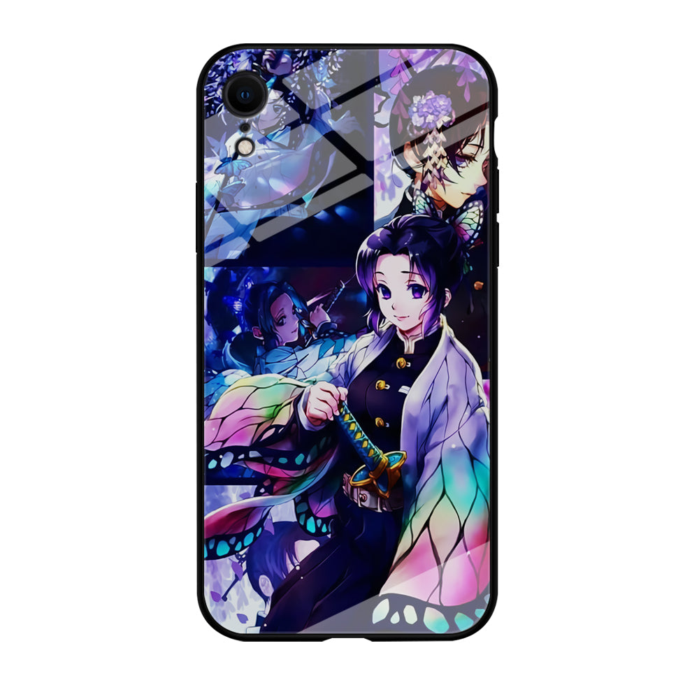 Demon Slayer Nezuko Aesthetic iPhone XR Case-Phone Case-Tempered Glass Case-Altracase