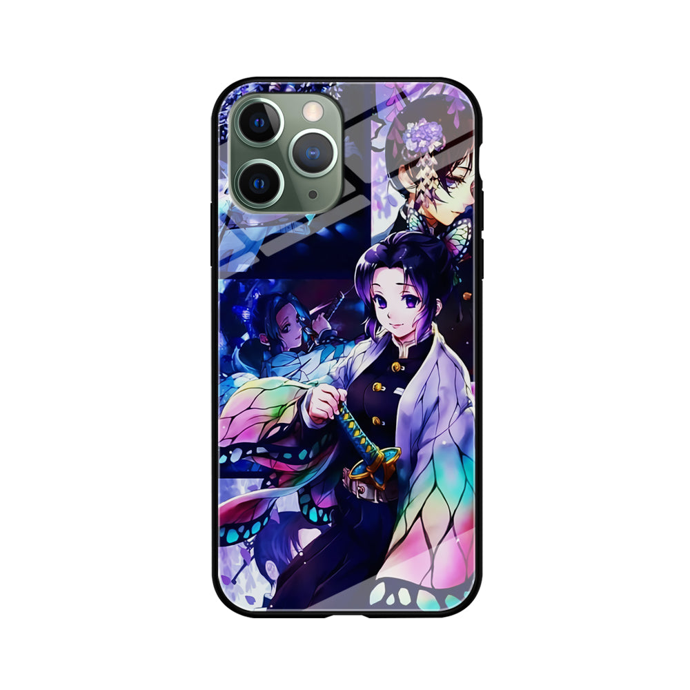 Demon Slayer Nezuko Aesthetic iPhone 11 Pro Case-Phone Case-Tempered Glass Case-Altracase