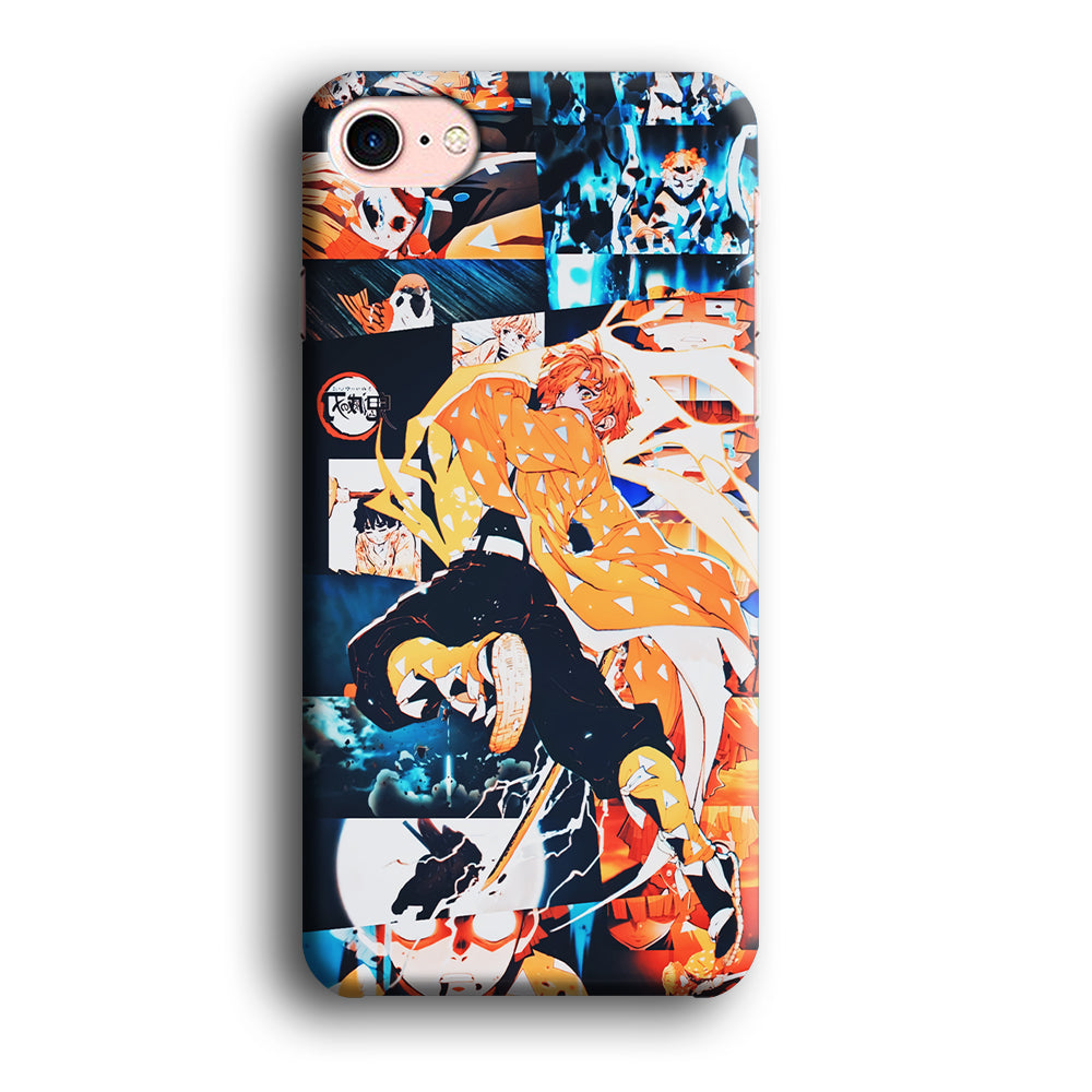 Demon Slayer Zenitsu Aesthetic iPhone 7 Case-Phone Case-3D Case-Altracase