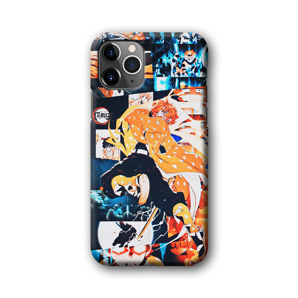 Demon Slayer Zenitsu Aesthetic iPhone 11 Pro Max Case-Phone Case-3D Case-Altracase