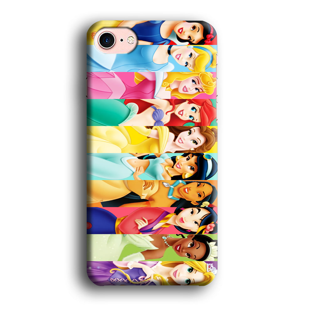 Disney Princess Character iPhone 7 Case-Phone Case-3D Case-Altracase