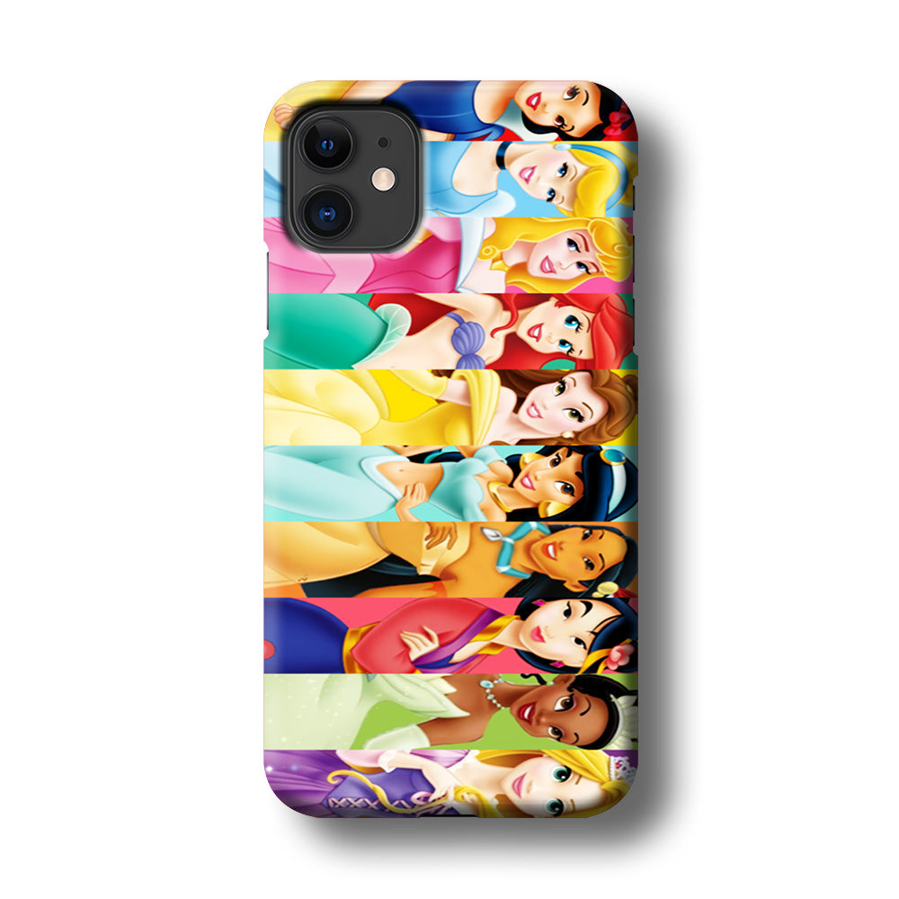 Disney Princess Character iPhone 11 Case-Phone Case-3D Case-Altracase