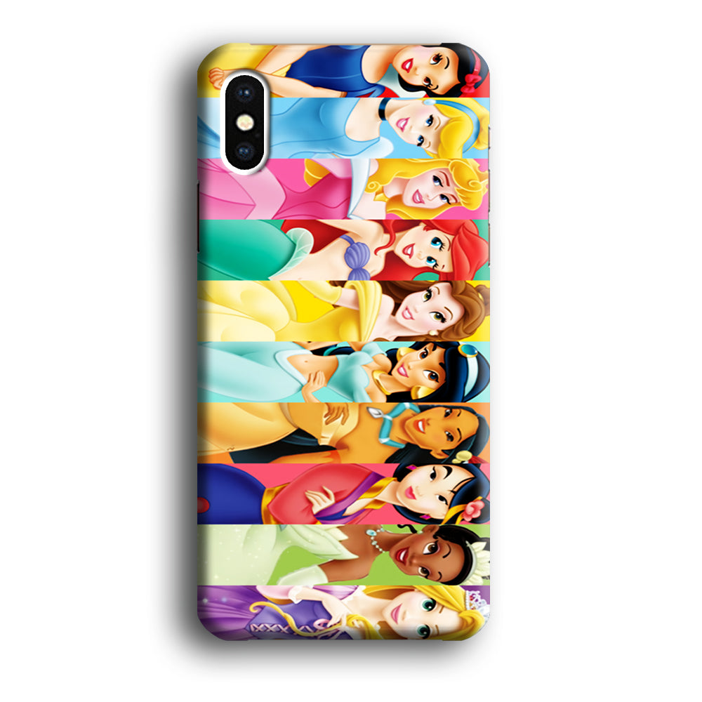 Disney Princess Character iPhone Xs Case-Phone Case-3D Case-Altracase