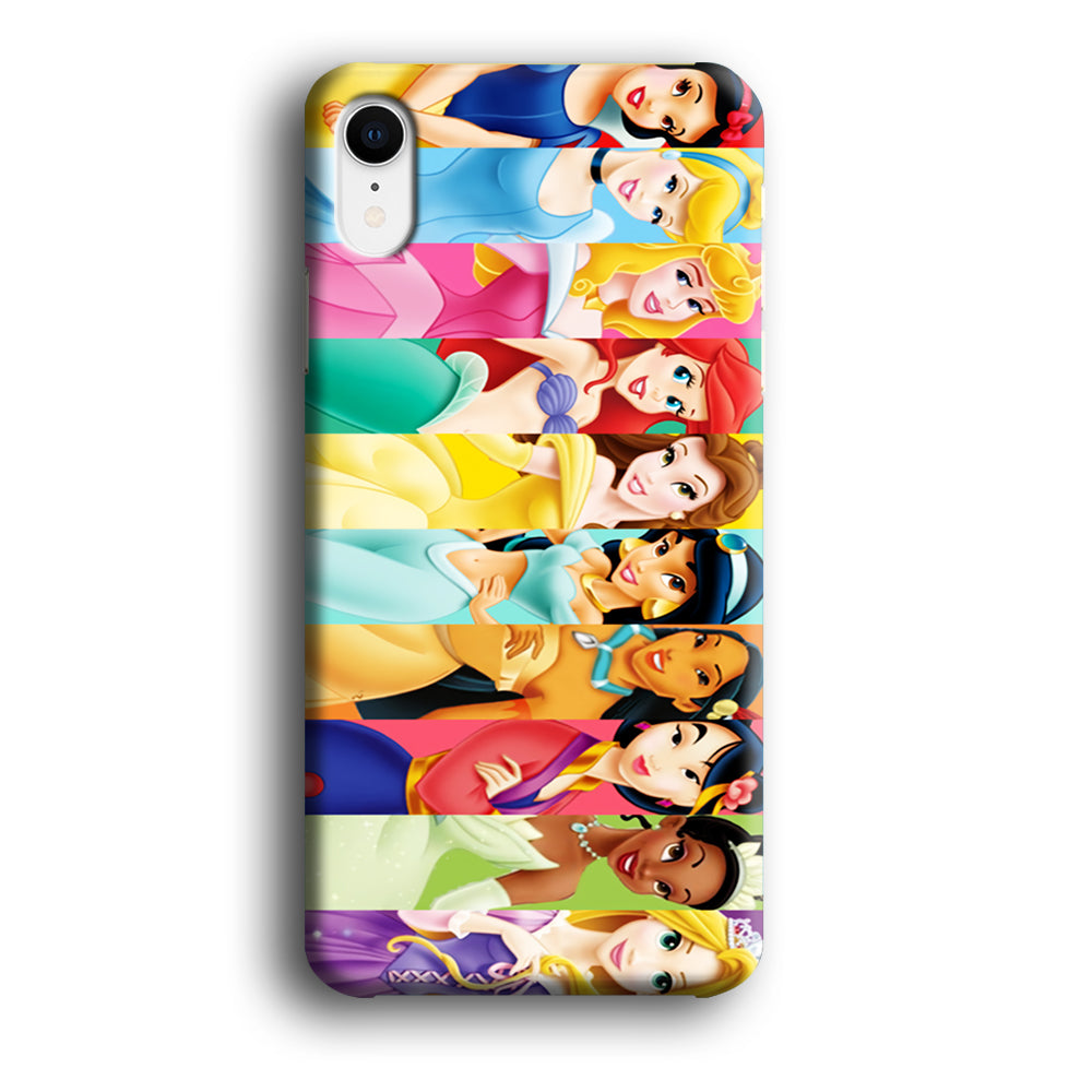 Disney Princess Character iPhone XR Case-Phone Case-3D Case-Altracase