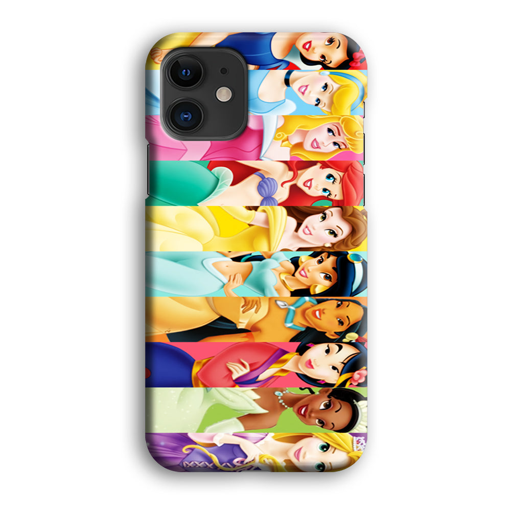 Disney Princess Character iPhone 12 Case-Phone Case-3D Case-Altracase