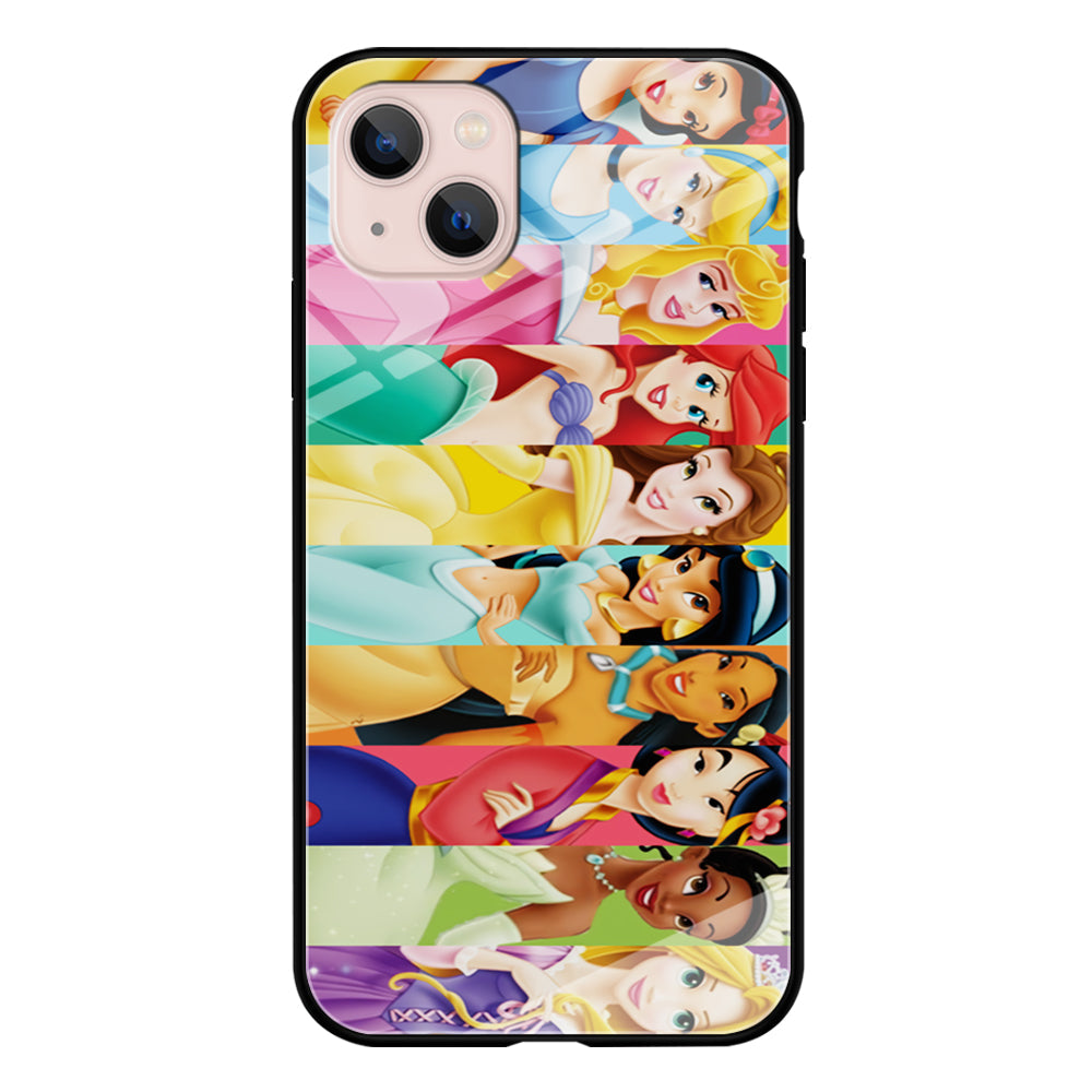 Disney Princess Character iPhone 13 Case-Phone Case-Tempered Glass Case-Altracase
