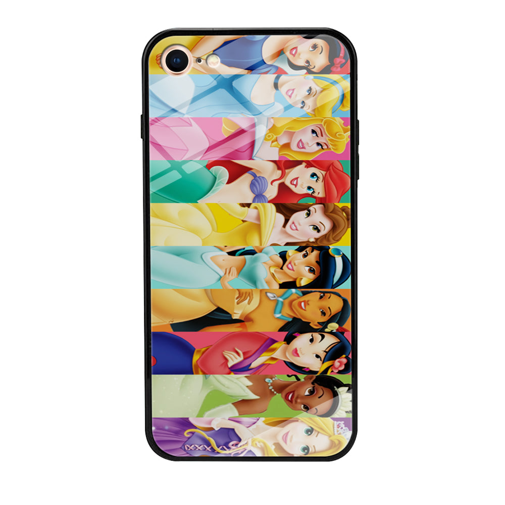 Disney Princess Character iPhone 7 Case-Phone Case-Tempered Glass Case-Altracase